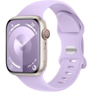 DaQin Sport Band Compatible with Apple Watch Bands 40mm 41mm 42mm 44mm 45mm 46mm 49mm 38mm Women Men, Soft Silicone Waterproof Wristband Strap for iWatch Band Series 11 10 9 8 7 6 5 4 3 2 1 SE Ultra