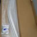 Matte Chrome Rain Guards Window Visors for 2015-2026 Ford F-150 SuperCrew & 2017-2026 Raptor/F250-F550 Super Duty SuperCrew Wind Deflector Car Accessories Outside-Mount 4pcs with Thicker