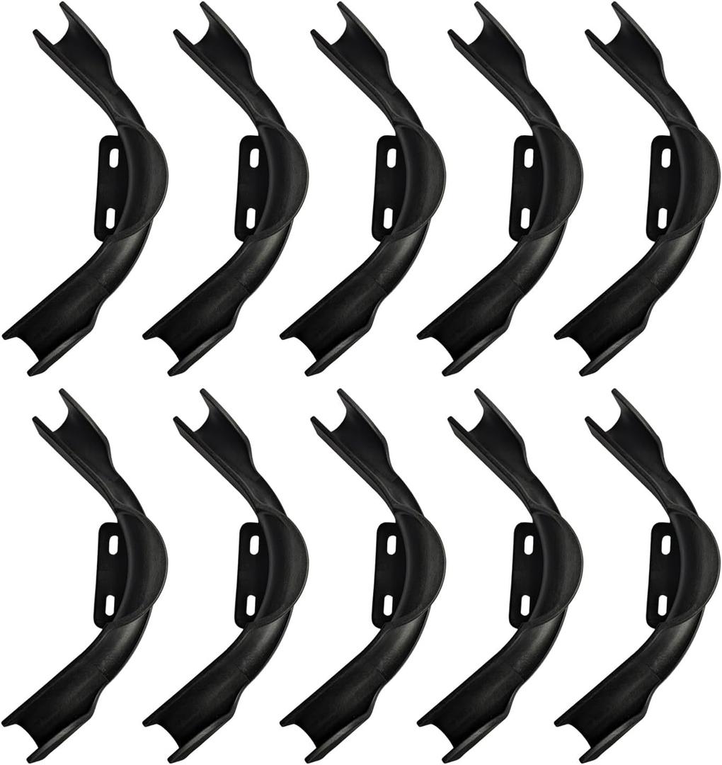 XFITTING 3/4 inch Pex Tubing Bend Support With Nail Tab, Tubing Pipe Hanger With Ear 30-4-5=10X, 10 Pieces