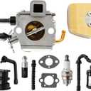 Anxingo C3A-S31A Carburetor Replacement for Stihl 034 036 MS340 MS350 MS360 360Pro Chainsaw Replaces 1125 120 0651
