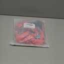 Firpearl Women's Underwire Bikini Tops Only - Longline Swimsuit Top Criss Cross Push Up Swim Crop Top (14, Red Floral)