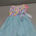 Beganly Toddler Girls Floral Tulle Sleeveless Summer Dresses Party Tutu Sundress  Size 130
