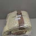 vctops 3 Piece Embroidered Floral Quilted Bedspread Quilt Set 100% Cotton Reversible Patchwork Coverlet Set 1 Quilt and 2 Pillow Shams (Coffee,Queen)