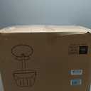 Sweetcrispy Bar Stools Set of 2, Modern Swivel Bar Chairs, Adjustable Fabric Upholstered Barstools Counter Height with Backrest for Bar, Kitchen Island, Dining Room, Black