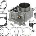 SCITOO Cylinder Piston Gasket Top End Rebuild Kit for Honda for Pioneer 700 SXS700M2 2014-2021, for Honda for Rincon 680 TRX680FA 2016-2018 102mm 675cc 12100-HN8-A60 12100-HN8-A58 13101-HN8-A60