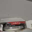 98Pcs Red and Black Party Decorations Stranger Red and Black Plates Napkins Tablecloths Disposable Tableware Set for Graduation Fiesta Congrats Grad Holiday Birthday Wedding Party Supplies, Serves 24