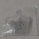 FINGERINSPIRE 5pcs Crown Pattern Iron on Crystal Rhinestone Decals - Large Rhinestone Transfers for Clothing Embellishment