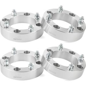 GAsupply ATV 4x137 Wheel Spacers 1.5 inch Fit for Can-Am Maverick Honda 1000R 1000X 1000-3 1000-5, 38mm 4 Lug Black 4x137mm Wheel Spacer with 12x1.5 Studs, 110mm Hub Bore, 4PCS