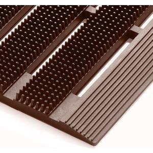 MATALL Waterproof Outdoor Door Mat - 36x24 Inches Interlocking Large Thick Outside Doormat with Drainage Holes for Indoor Home Entrace Garage Pool Deck (Beige)