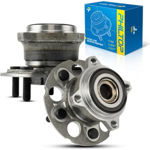 PHILTOP 512501 Pair Rear Wheel Bearing and Hub Assembly for 2012-2016 Honda CR-V AWD, 2013-2015 Acura RDX AWD