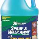 30 SECONDS Mold and Mildew Stain Remover Concentrate | Spray & Walk Away Outdoor Cleaner | 1 Gallon