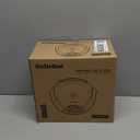 Gelielim Portable CD Player Boombox with Bluetooth, AM/FM Radio, Stereo Sound, Top-Loading CD Player for Home, Supports USB/AUX/Headphone Jack, AC/Battery Powered, Ideal for Kids Elderly (White)