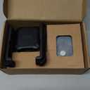 Lamicall Motorcycle Phone Mount Holder - [Camera Friendly] [1s Lock] Bike Phone Holder Handlebar Clamp, Bicycle Scooter Phone Clip, Gifts for iPhone 17, 16, 15 Pro Max, Galaxy S25 Ultra, 4.7-7" Phones (Black)