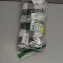 Senneny Set of 6 Christmas Placemats Buffalo Check Placemats Black White Plaid Reversible Burlap & Cotton Place mat for Christmas Holiday Table Home Decoration