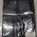 Women's Henley Crop Tank Top Sleeveless Button Front Shirt Black Large (Black, L)