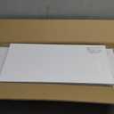 BAYKA Wall Shelves for Bedroom Decor, Floating Wall Shelf for Living Room Kitchen Storage, Mounted Rustic Wood Shelves for Kids Books, Christmas Decorations for Room(White and GoldSet of 4)