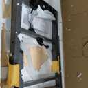 48" Height Adjustable Workbench, 2000 LBS Load Capacity Rubber Wood Top Workstation, Heavy-Duty Hardwood Worktable for Garage Workshop (with Wheels and Socket,48'')