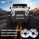 5x4.5 Wheel Spacers 2" (50mm) for Jeep Cherokee Wrangler Comanche Grand Cherokee Liberty/ Ford Ranger Mustang Explorer/ Mercury Lincoln, 2PCS 5x114.3mm Wheel Adapter 87.1mm Hub Bore with 1/2"x20 Studs