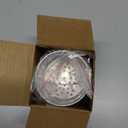 2pcs Kitchen Sink Drain Basket, 3-inch 304 Stainless Steel Drainage Filtration Basket with Handle for Kitchen Sink Strainer Replacement(1.57" Depth)