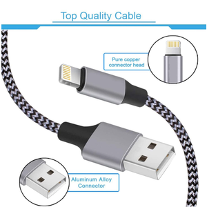 iPhone Fast Charger,iPhone Charger Fast Charging Dual Port USB Wall Chargers Block Adapter Plug Long 6FT Fast Charging Lightning Cable Cord for iPhone 14 13 12 11 Pro Max XS X 8 7 Plus SE iPad