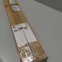 ZSHINE Curtain Single Tracks Ceiling or Wall Mounting Heavy-Duty Curtain Rails for Living Room Bedroom Room Divider (Black, 6.6ft)