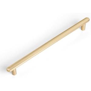 Goo-Ki 6 Pack 7 9/16" Classic Curvature Champagne Bronze Cabinet Handles - Timeless Appeal Meets Modern Functionality for Kitchen Drawer Improvement