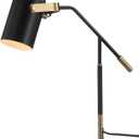 JONATHAN Y JYL6116A Edison 19.25" Metal LED Task Lamp Contemporary for Bedroom, Living Room, Office, College Dorm, Coffee Table, Bookcase, Black/BrassGold