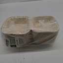 [50 COUNT]Harvest Pack PFAS FREE 6 X 6" Compostable Clamshell Take Out Food Containers, Square To go Boxes with Lids, Heavy-Duty Disposable Bagasse Bento Cake Box, from Eco-Friendly Sugarcane Fibers