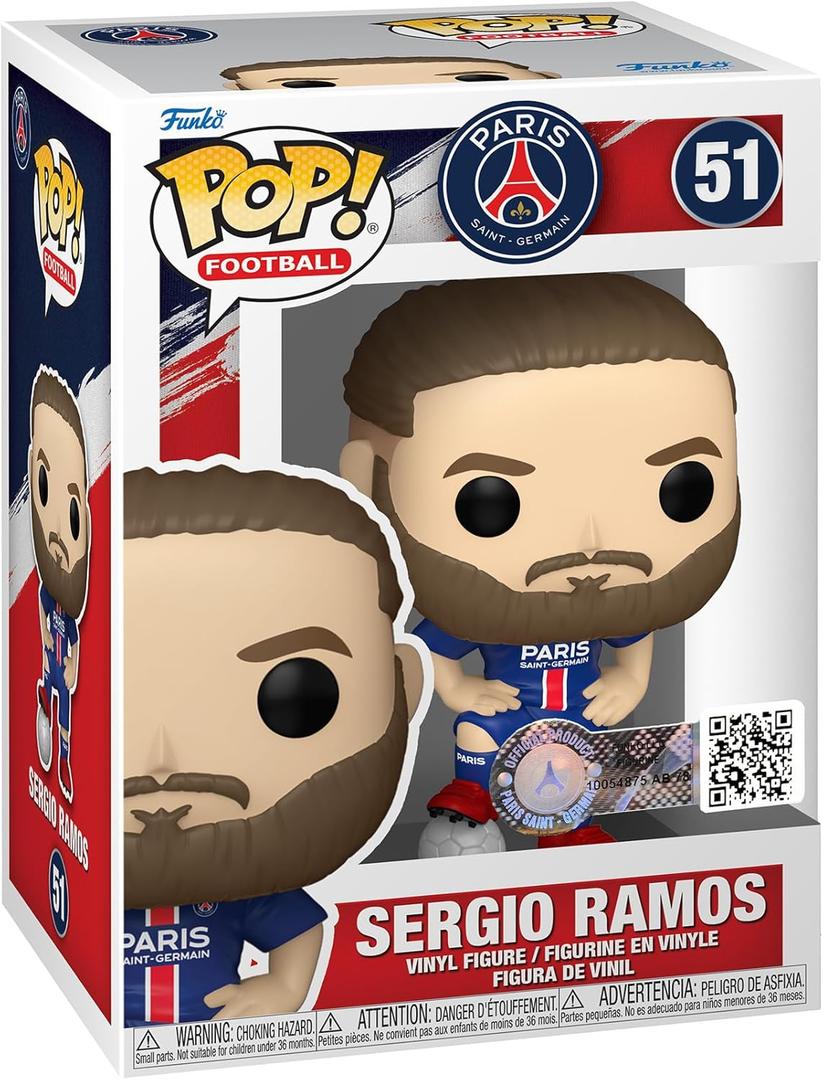 Funko Pop! Football: Paris Saint-Germain - Sergio Ramos