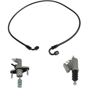 Labwork Clutch Master and Slave Cylinder Replacement for Honda Civic Coupe and Honda Si Sedan 2006-2011 2.0L KTD-CLK-KMS