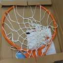 GoSports Regulation 18" Steel Basketball Rim - Choose from Fixed or Breakaway - Use for Replacement or Garage Mount