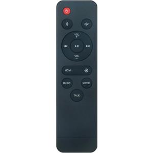 Replacement Remote Control Commander Compatible with Onn Sound Bar 100056522 Soundbar Audio System Speaker