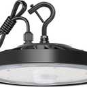 LED Shop Lights 100W 16000LM 5000K Super Bright High Bay Shop Lights with US Cable Plug in for Garage Workshop Warehouse Factory Barn (100W 1Pack)