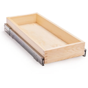 11”W x 21”D x 3”H Soft Close Slide Out Wood Drawer Organizer for Kitchen, (Cabinet Opening>11.5 inches for Bottom Assembly, Opening= 11 inches for Side Assembly)