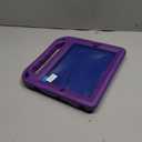 AVAWO Kids Case Built-in Screen Protector for iPad 2 3 4 Old Model- Shockproof Handle Stand Kids Friendly Compatible with iPad 2nd 3rd 4th Generation (Purple)