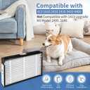 2-Pack 413 Replacement Filter Compatible with Aprilaire Whole House Air Purifier Models 1410 1610 2410 2416 3410 4400, 16x28x4 MERV 13 Furnace Filter