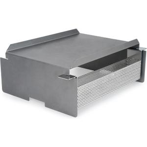 Stanbroil Heavy Duty Steel Heat Baffle Diffuser, Heat Deflector with Smoker Box, Heat Diffuser Replacement Part for Traeger, Camp Chef and Most Other Pellet Grills