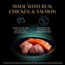 Sheba Perfect Portions Kitten Wet Cat Food Pate Chicken Entree, Salmon Entree, and Turkey Entree, 2.6 oz. Twin-Pack Trays (24 Count, 48 Servings) (EXP 04/01/28)