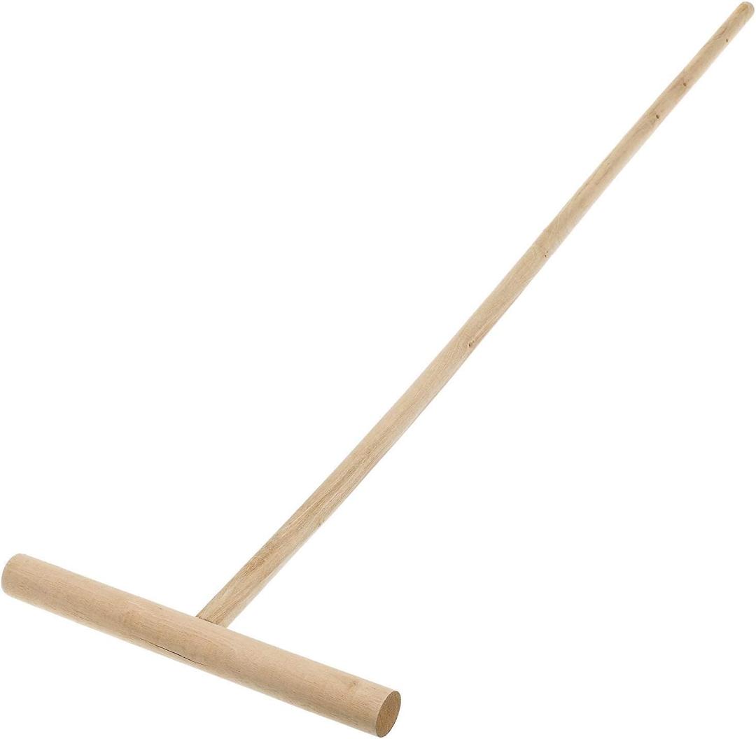 IMUSA USA I522-28 Cuban Wood Mop Stick