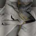 Grey Floral Shower Curtain Watercolor Tulip Flower Shower Curtains for Bathroom Waterproof Polyester Fabric Bathroom Curtain 72 x 72 Inch with 12 Plastic Hooks