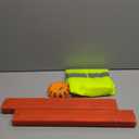 Warning Safety Triangle Kit, Emergency Roadside Warning Reflective Triangle 2 Packs with 1 LED Road Flare Light, Foldable with Storage Case for Roadside Breakdowns Emergencies