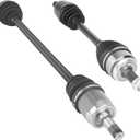 NEW Left Front Right Front CV Axle Shaft Assembly fits for Honda Civic 2006 2007 2008 2009 2010 2011 2012 2013 2014 2015 1.8L, Automatic Transmission Only, Driver and Passenger side, 2-Pack