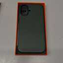 SHIELDON Genuine Leather Case for iPhone 16 6.1", [Camera Button Updated], Compatible with MagSafe, Magnetic Wireless Charging Non-Slip Shockproof Camera Bump Frame Protective Cover - Midnight Green