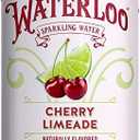 Waterloo Sparkling Water Cherry Limeade Sparkling Water Single, 12 FZ Pack of 4# BB 2/10/27