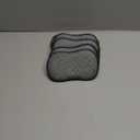 Multi-Purpose Scrub Sponges for Kitchen by Scrub- it - Non-Scratch Microfiber Sponge Along with Heavy Duty Scouring Power - Effortless Cleaning of Dishes, Pots and Pans All at Once(6 Pack, Large) (Gray & Blue)