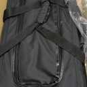 Amazon Basics Airline Approved Soft-Sided Mesh Pet Travel Carrier with Shoulder Strap, Removable Washable Fleece Pad, Top Opening, Ventilation for Dog, Cat, up to 22 pounds, 19.7Lx12Wx12H in., Black