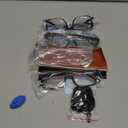 Gaoye Reading Glasses Men/Women, Eyeglasses, Blue Light Readers for Men/Women, Computer Eye Glasses, Cheaters (A2-5 Pack Mix Color)