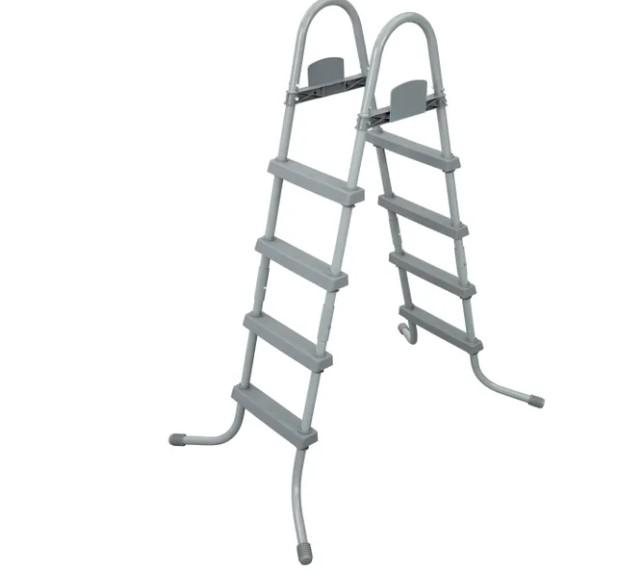 Bestway Above Ground Pool 48" Ladder Replacement, Gray Bestway Above Ground Pool 48" Ladder Replacement, Gray 