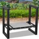 Garden Kneeler and Seat, Foldable Garden Stool 400lbs Heavy Duty, Protects Knees and Back, Ideal for Women, Men, and Seniors Gardeners, Large Size 19"x10.6"x18.5"