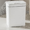 Vanpopubs 1 Pack 2.7 Gal Bathroom Trash Can with Lid, Automatic Trash Can Small Smart Garbage Can Touchless, Slim Motion Sensor Waterproof Plastic Trash Bins for Bedroom Office Kitchen Toilet